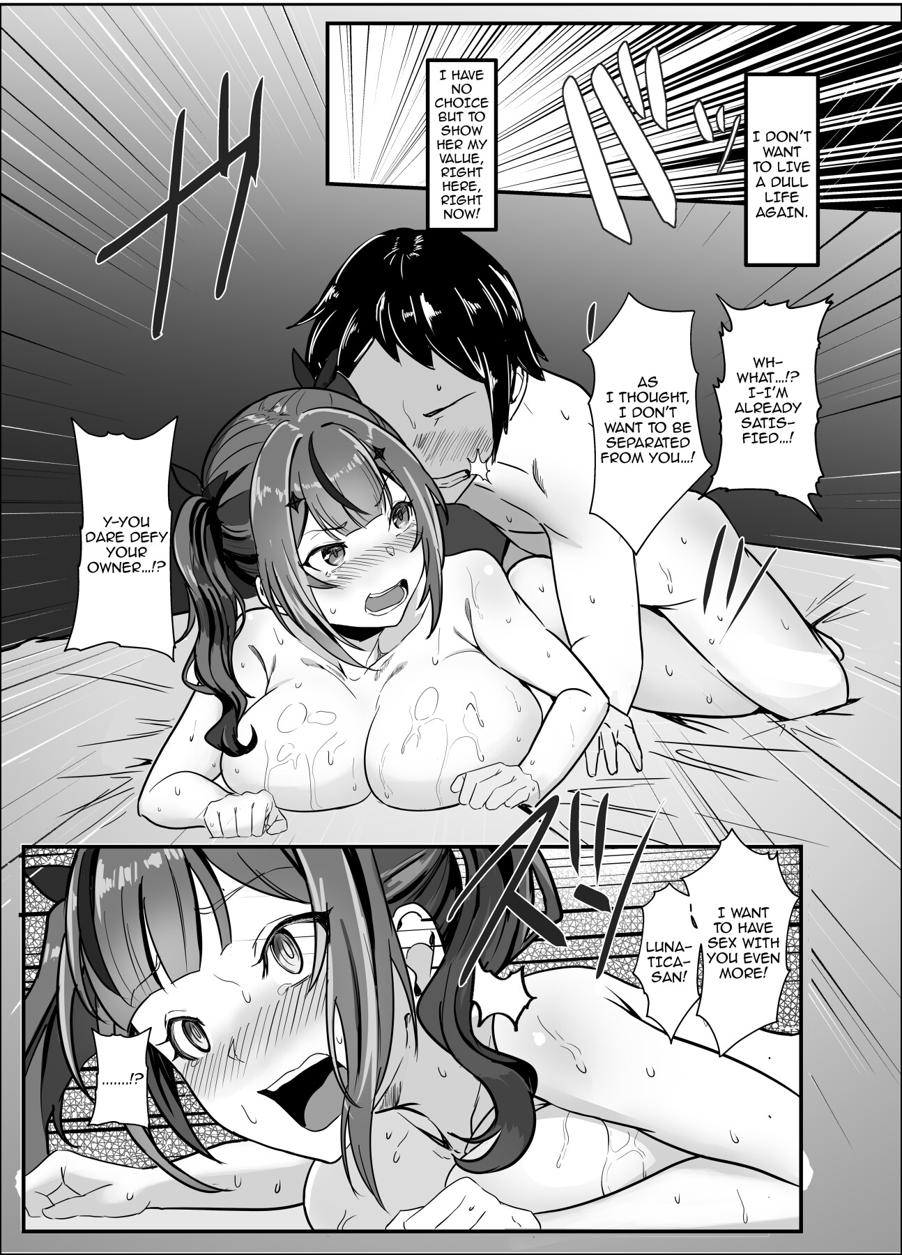 Hentai Manga Comic-Reincarnated As A Demon Sword ~After Reincarnating As The Strongest Demon Sword, I'm Making The Beauty Who Got Me Become Horny Every Time She Uses Me~-Read-28